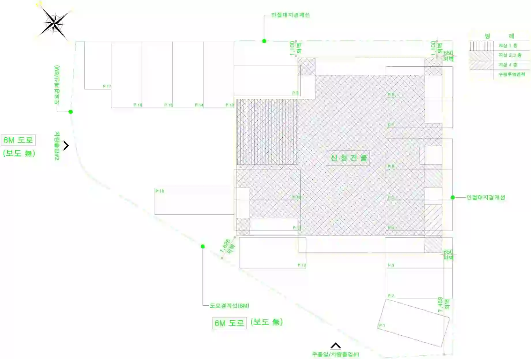 GALAXYⅡ 110동 배치도 이미지